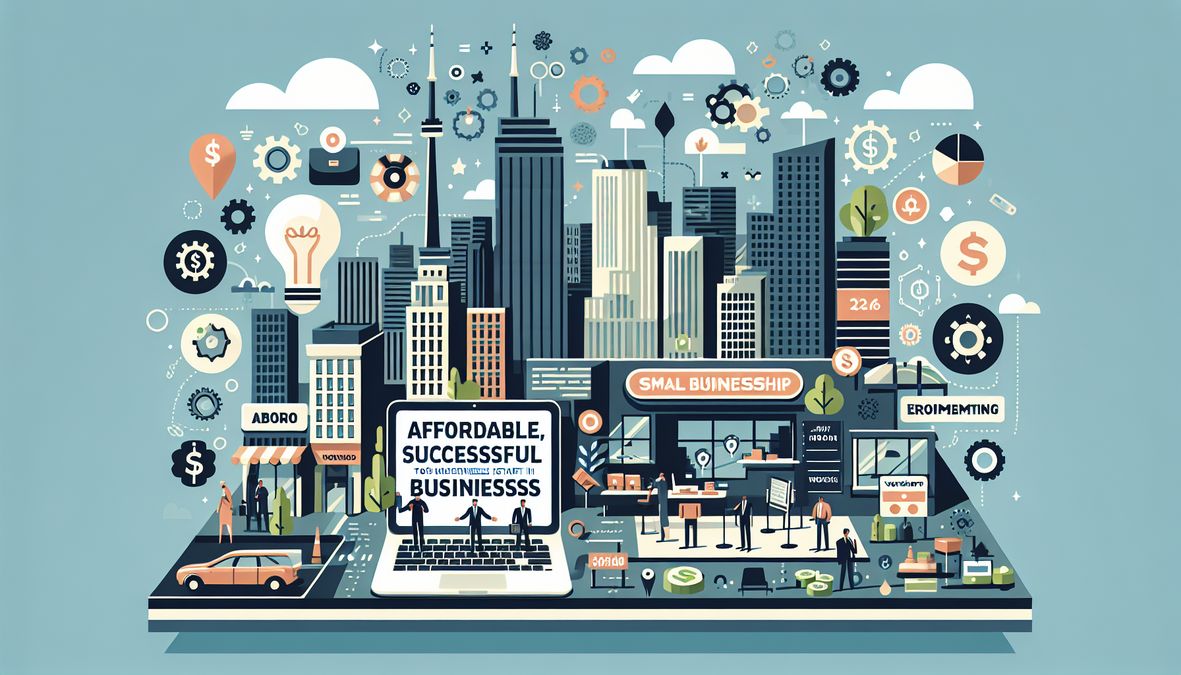 affordable successful businesses to start in Toronto 2026