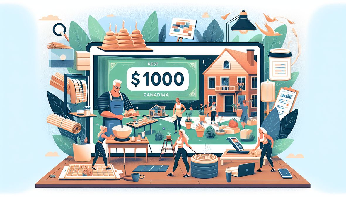 profitable small businesses to start with 1000 Canadian dollars