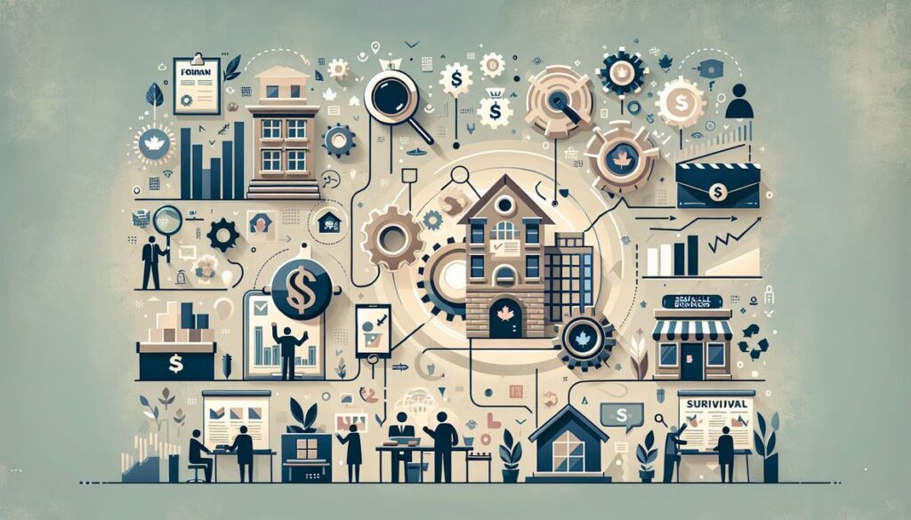 small business survival techniques during financial hardships in Canada