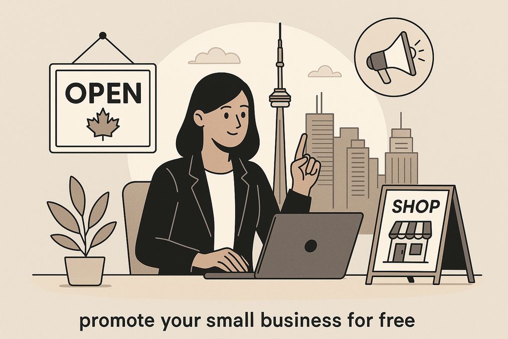 how to promote your small business for free in Toronto