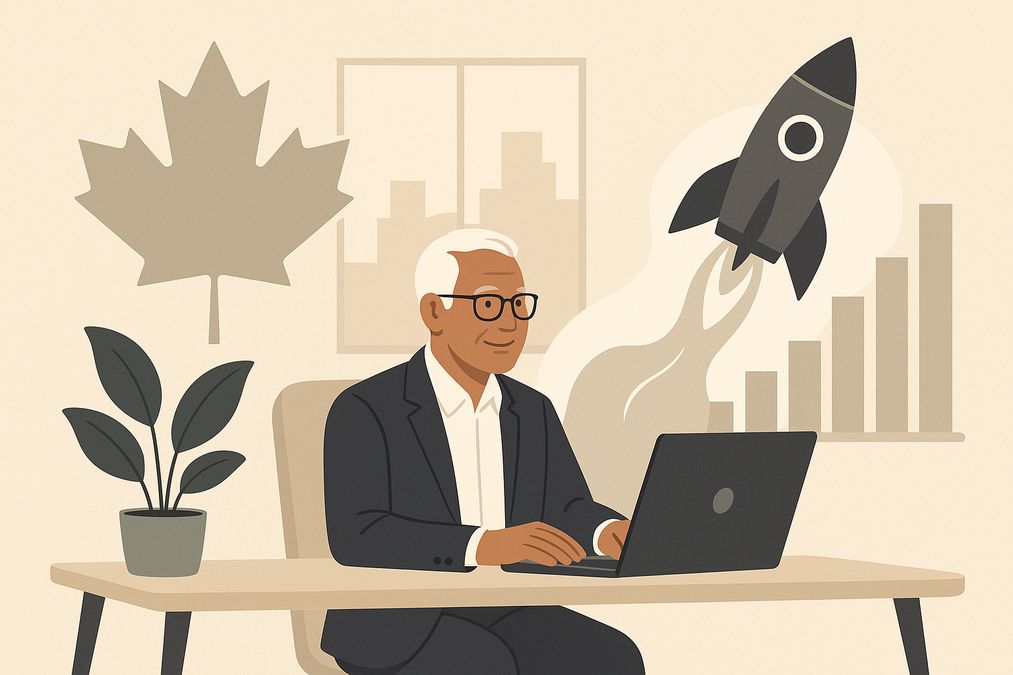 benefits of launching a new business after age 50 Canada