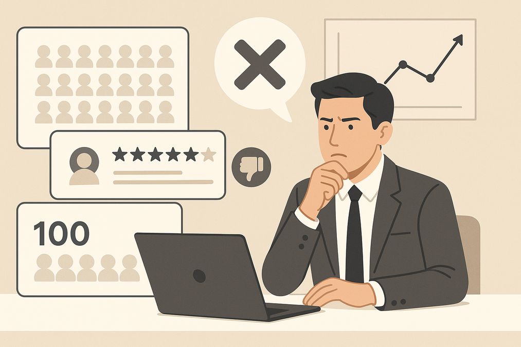 why first 100 customers might be wrong